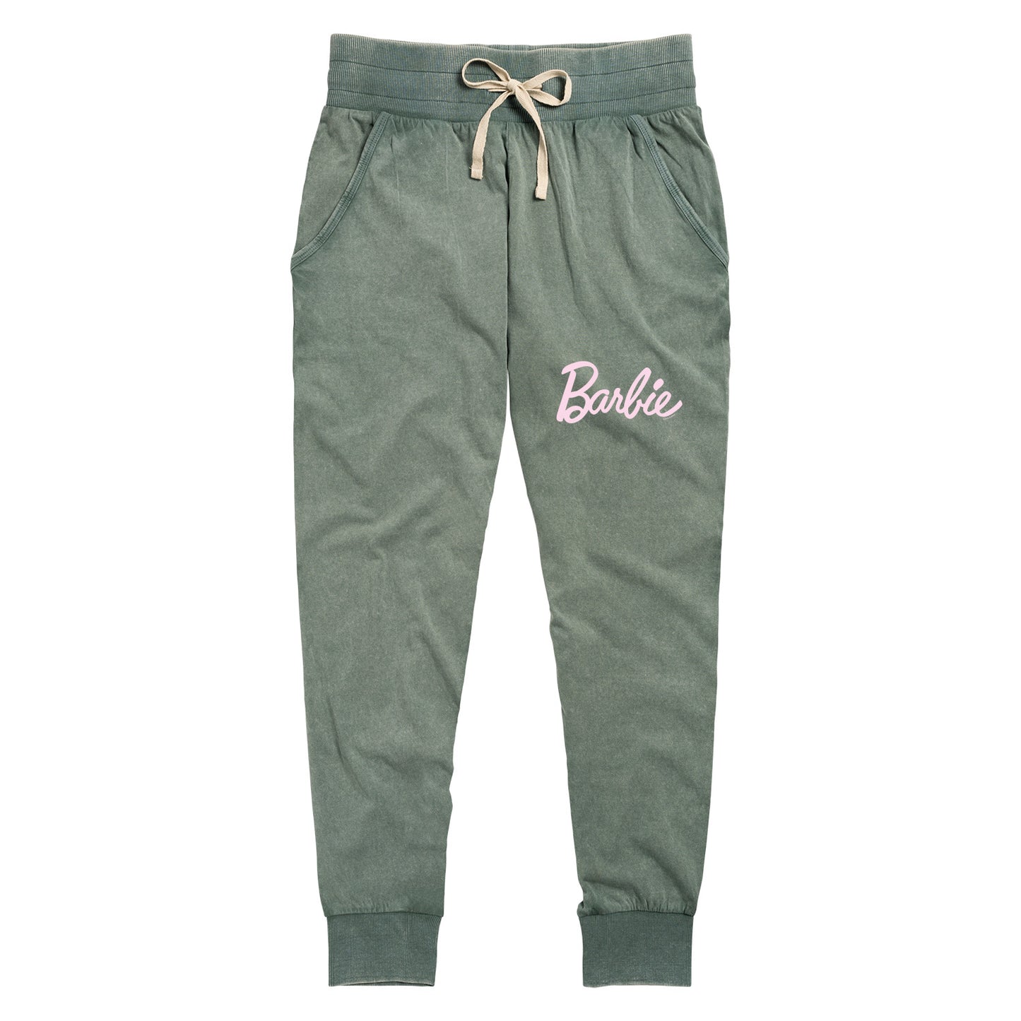 Barbie - Pink Logo - Women's French Jersey Jogger Pant