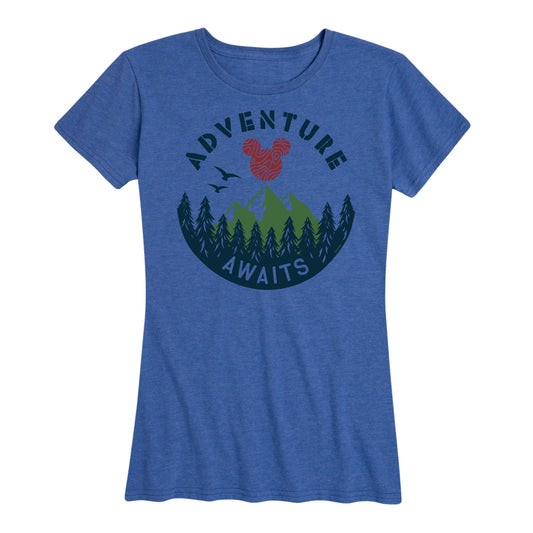 Mickey & Friends - Adventure Awaits - Women's Short Sleeve Graphic T-Shirt