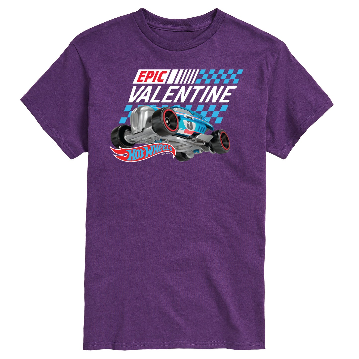 Hot Wheels - Valentine's Epic - Men's Short Sleeve Graphic T-Shirt