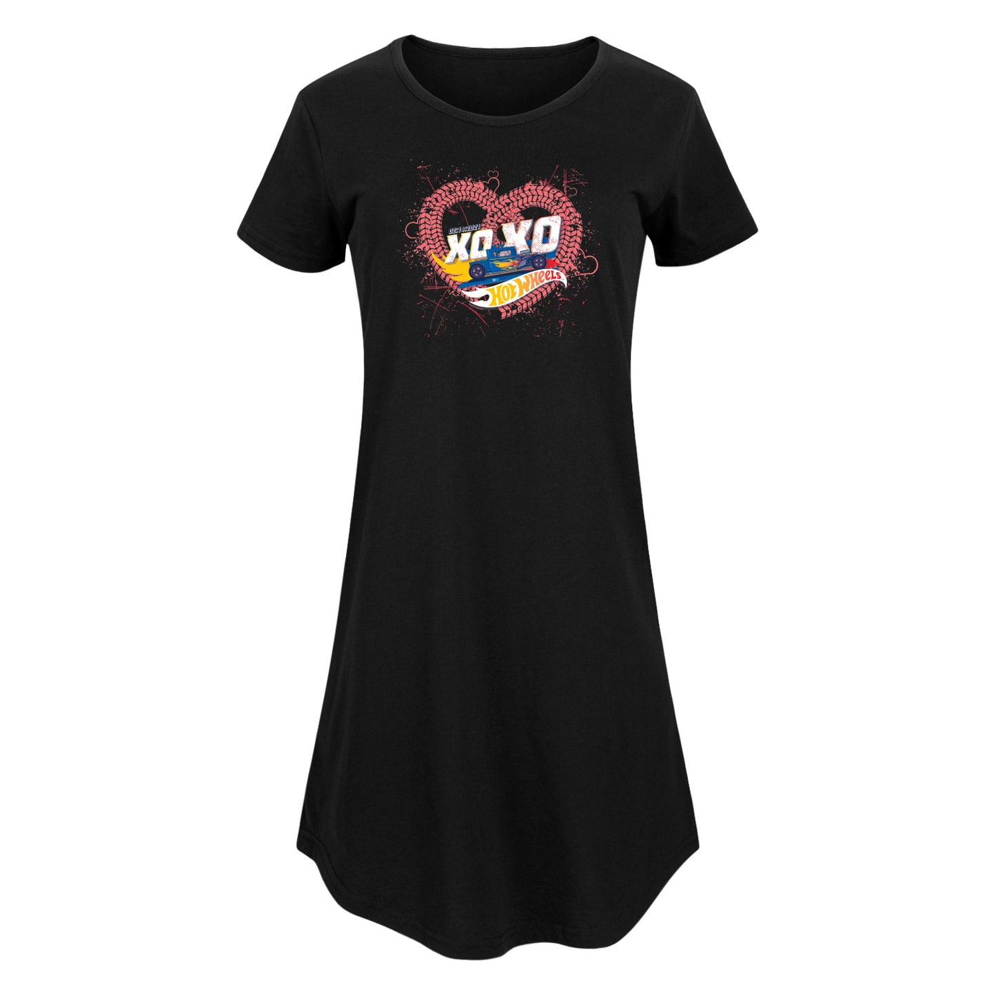 Hot Wheels - XOXO Heart - Women's Any Way Dress
