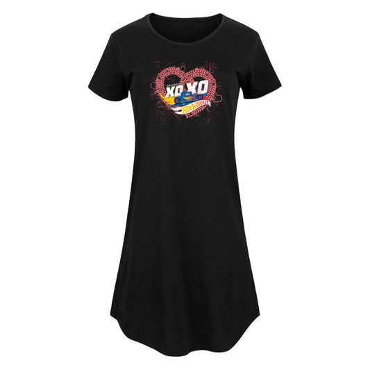 Hot Wheels - XOXO Heart - Women's Any Way Dress