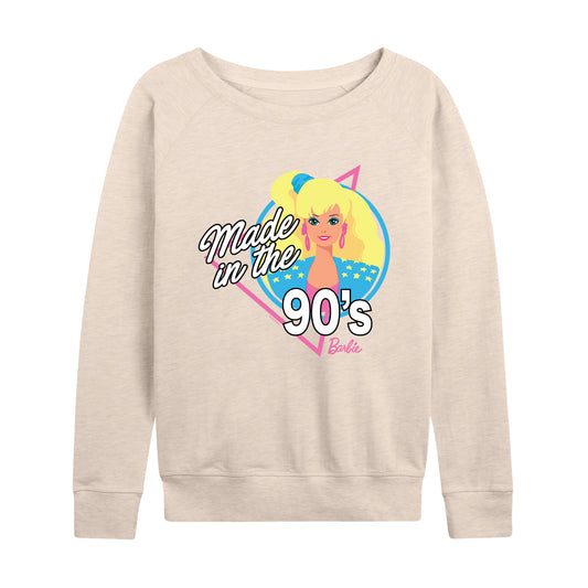 Barbie - Made in the 90's - Classic Barbie - Women's Lightweight French Terry Long Sleeve Shirt