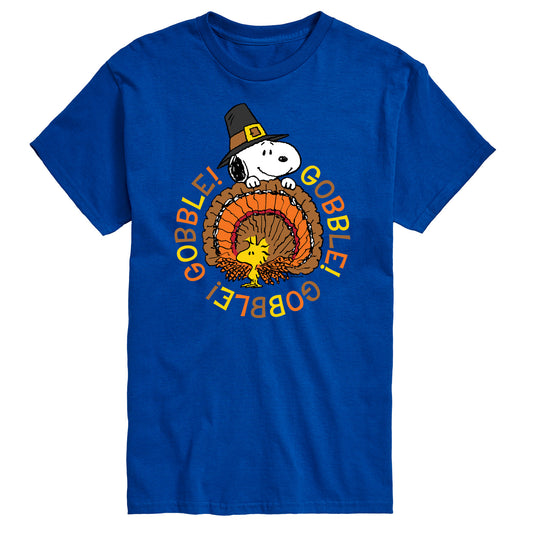 Peanuts - Gobble Gobble - Men's Short Sleeve Graphic T-Shirt