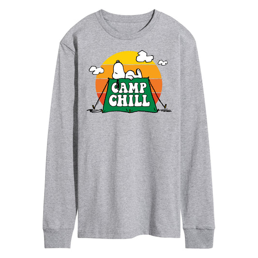 Peanuts - Camp Chill - Men's Long Sleeve T-Shirt