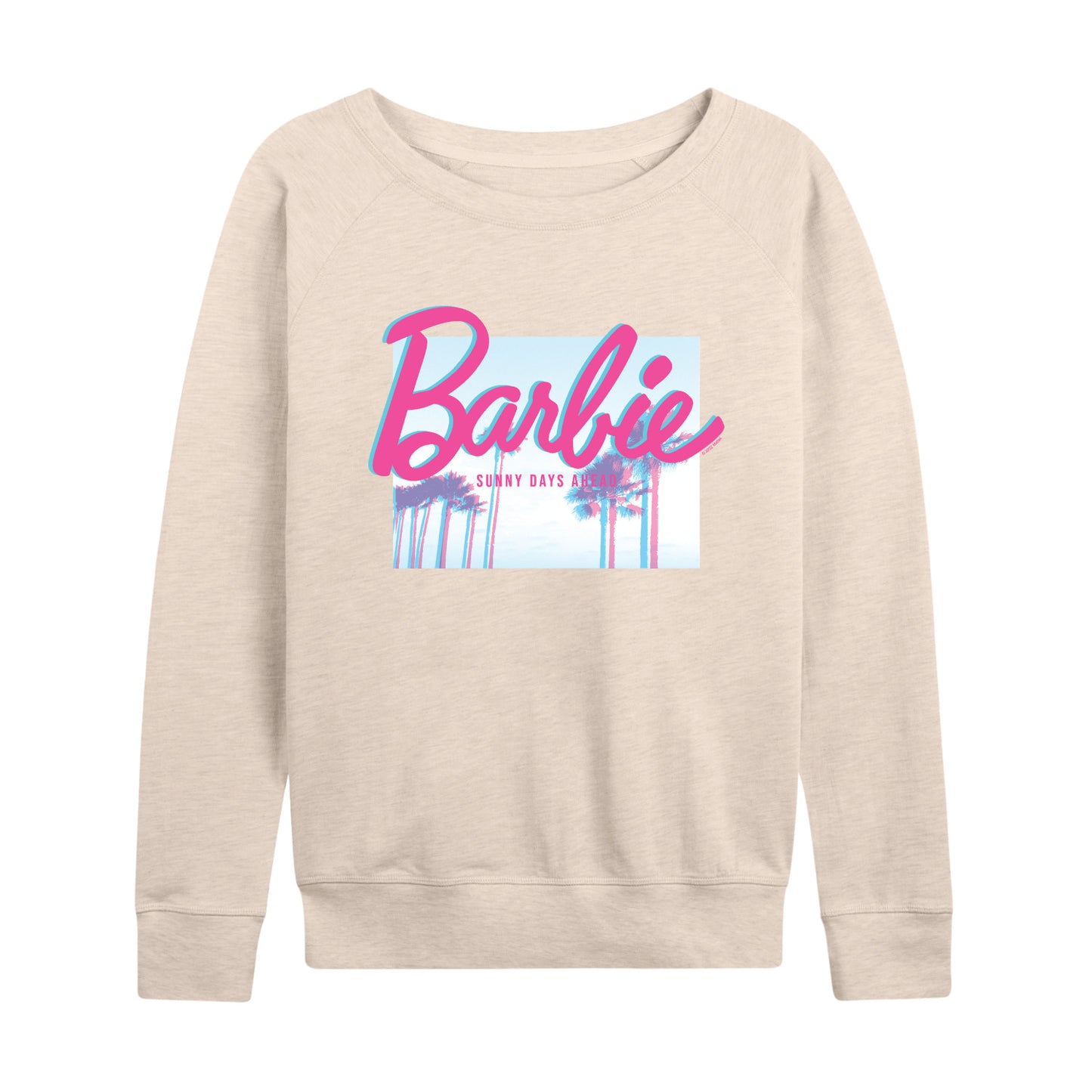 Barbie - Sunny Days Ahead - Glitch - Women's Lightweight French Terry Long Sleeve Shirt