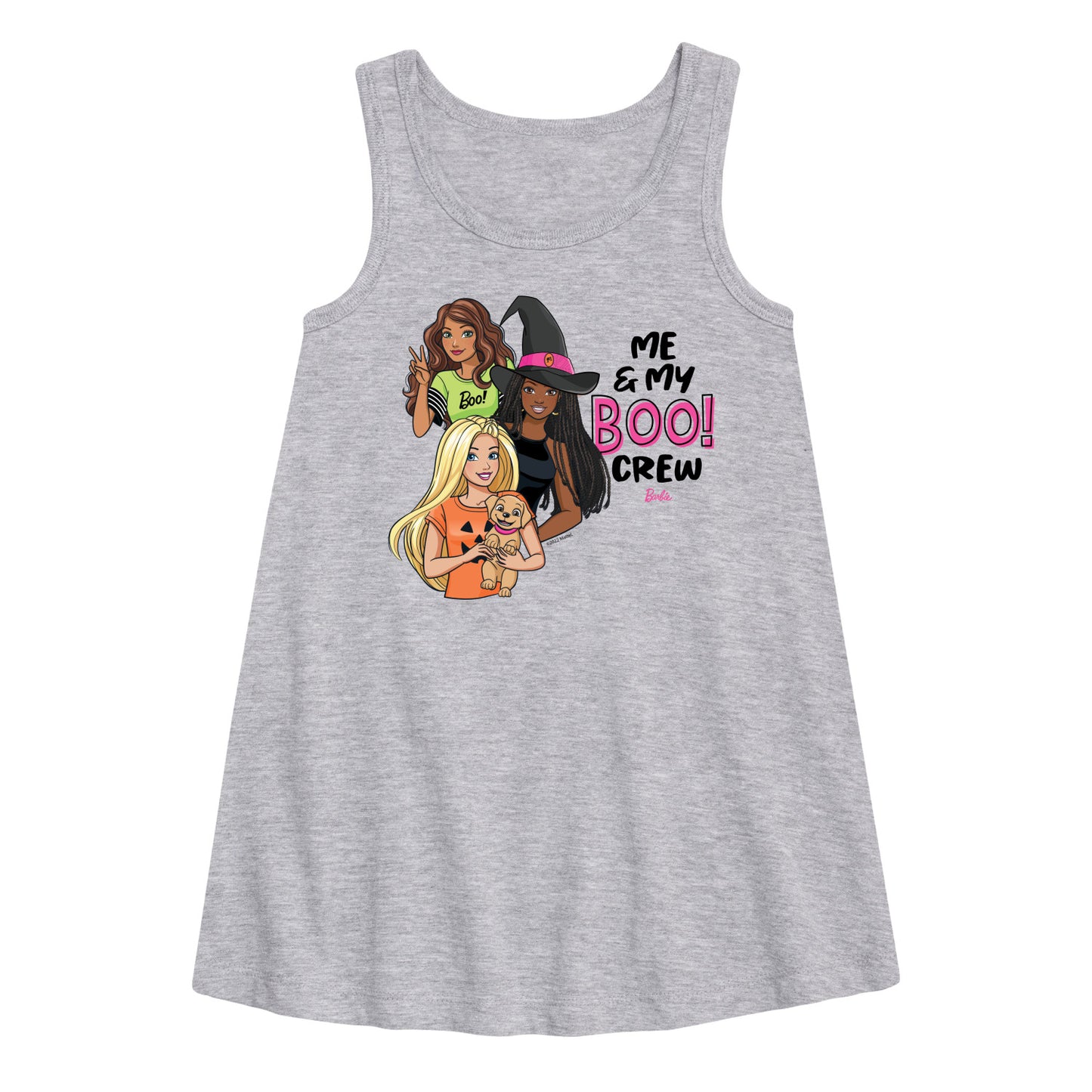 Barbie - Me and My Boo Crew - Toddler and Youth Girls A-line Dress