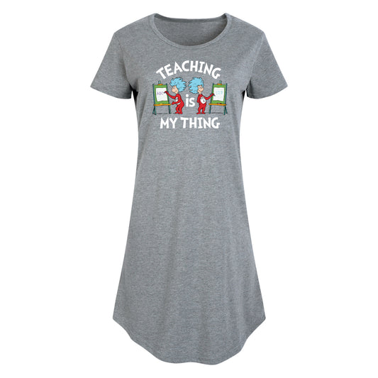 Dr. Seuss - Teaching Is My Thing - Women's Any Way Dress