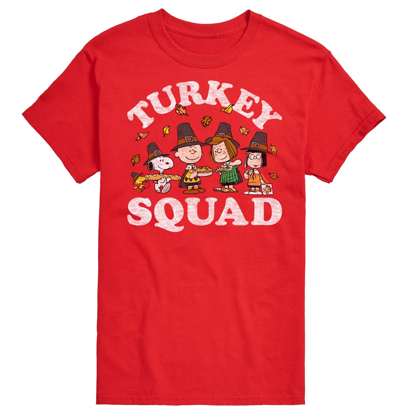 Peanuts - Turkey Squad - Men's Short Sleeve Graphic T-Shirt