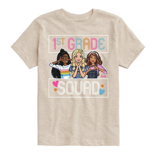 Barbie - Back To School - 1st Grade Squad - Toddler And Youth Short Sleeve Graphic T-Shirt