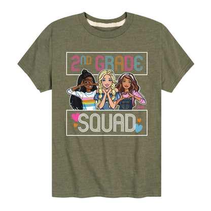 Barbie - Back To School - 2nd Grade Squad - Toddler And Youth Short Sleeve Graphic T-Shirt