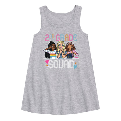 Barbie - Back To School - 2nd Grade - Toddler And Youth Girls Fleece Dress