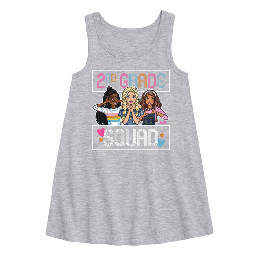 Barbie - Back To School - 2nd Grade - Toddler And Youth Girls Fleece Dress