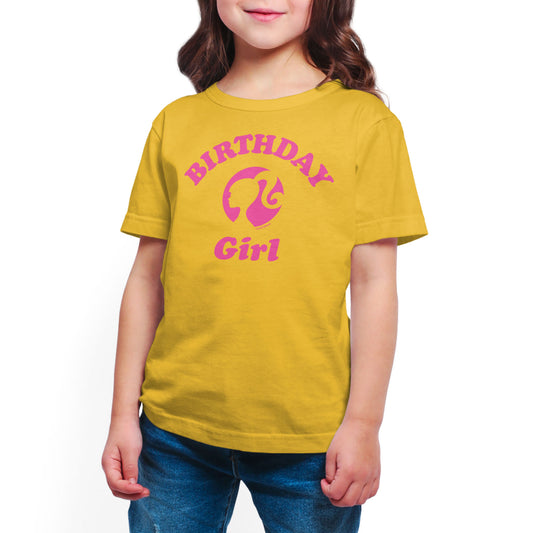 Barbie - Birthday Girl - Youth and Toddler Short Sleeve Graphic T-shirt