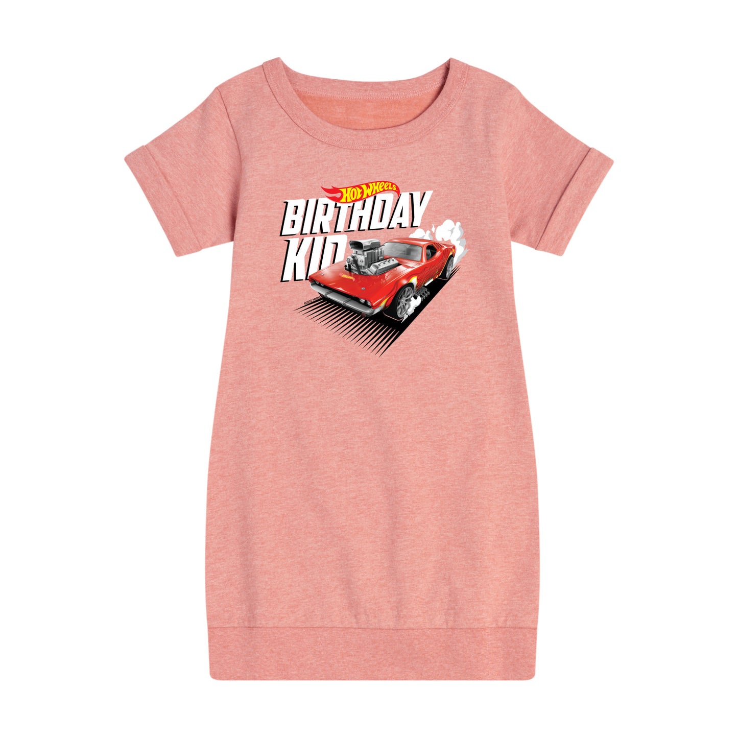 Hot Wheels - Birthday Kid - Toddler And Youth Girls Fleece Dress