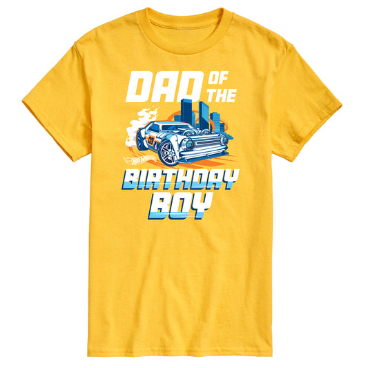 Hot Wheels - Dad Of Birthday Boy - Men's Short Sleeve Graphic T-Shirt