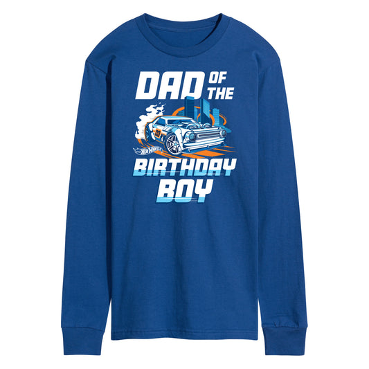 Hot Wheels - Dad Of Birthday Boy - Men's Long Sleeve T-Shirt