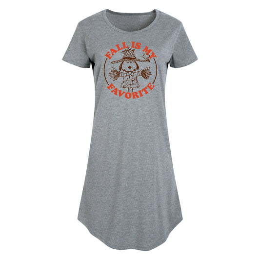 Peanuts - Fall Is My Favorite - Women's Any Way Dress