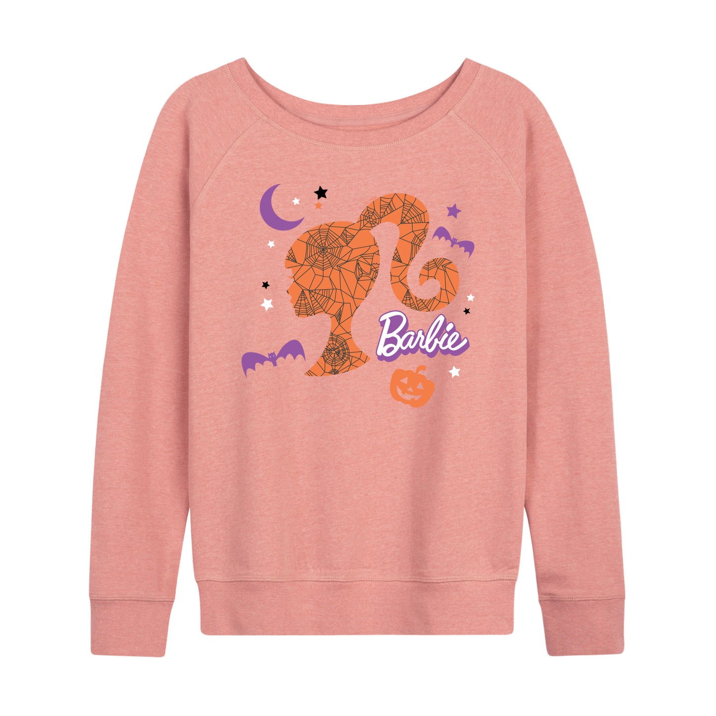 Barbie - Witch Sihlouette - Women's Lightweight French Terry Long Sleeve Shirt