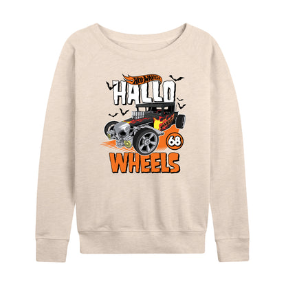 Hot Wheels - Halloween - Hallo Wheels - Women's Lightweight French Terry Long Sleeve Shirt