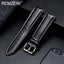 black (white stitching)
