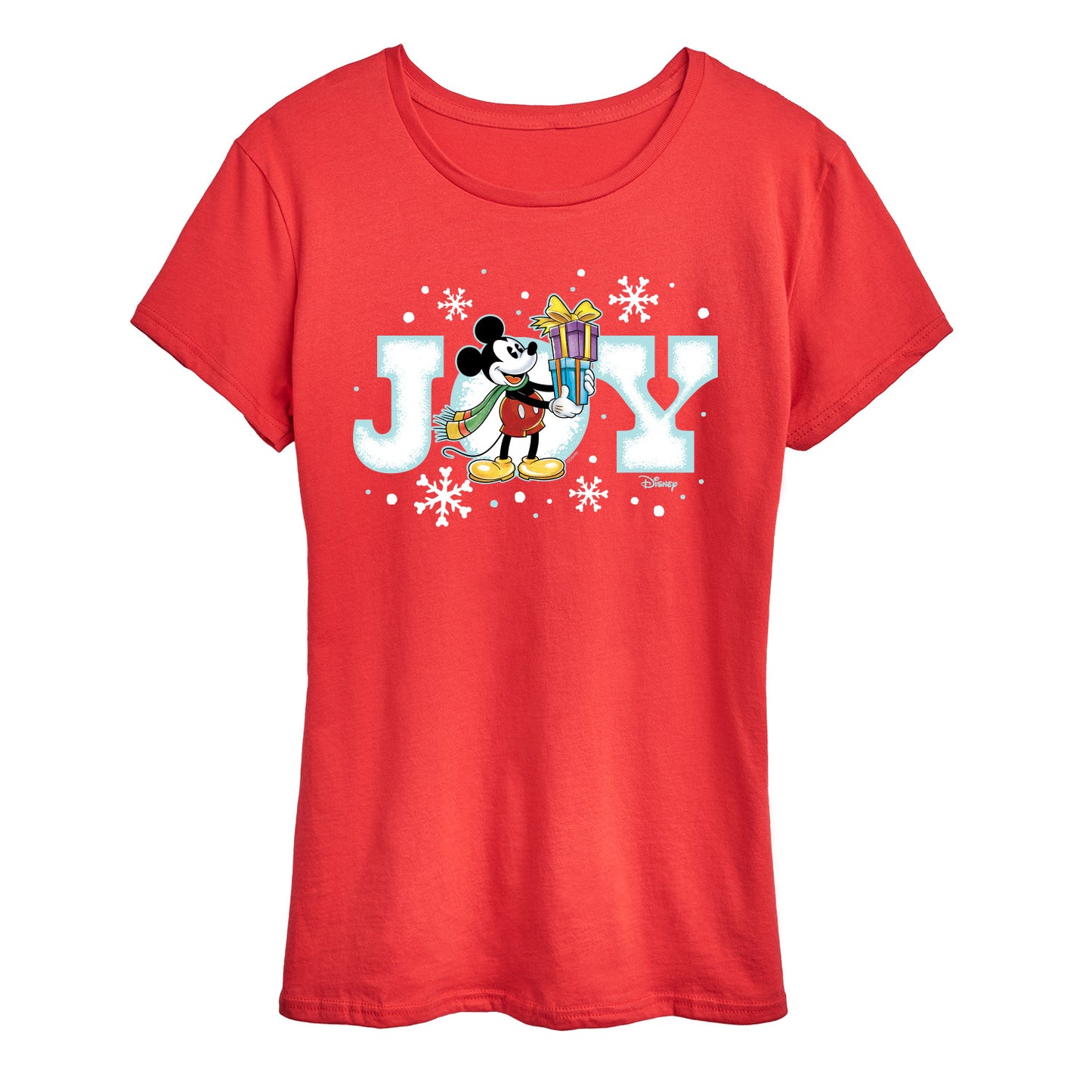 Disney - Joy Mickey - Women's Short Sleeve Graphic T-Shirt