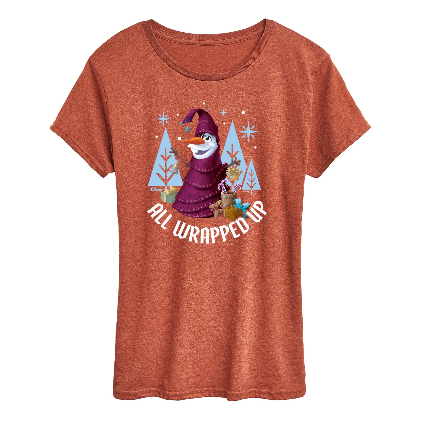 Frozen 2 - All Wrapped Up - Women's Short Sleeve Graphic T-Shirt