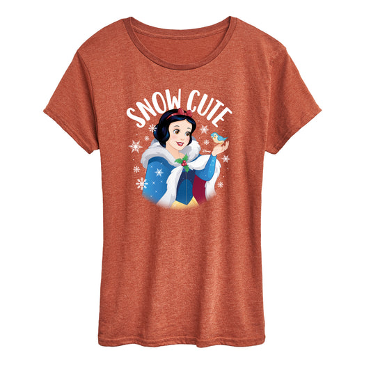 Disney - Snow Cute - Women's Short Sleeve Graphic T-Shirt