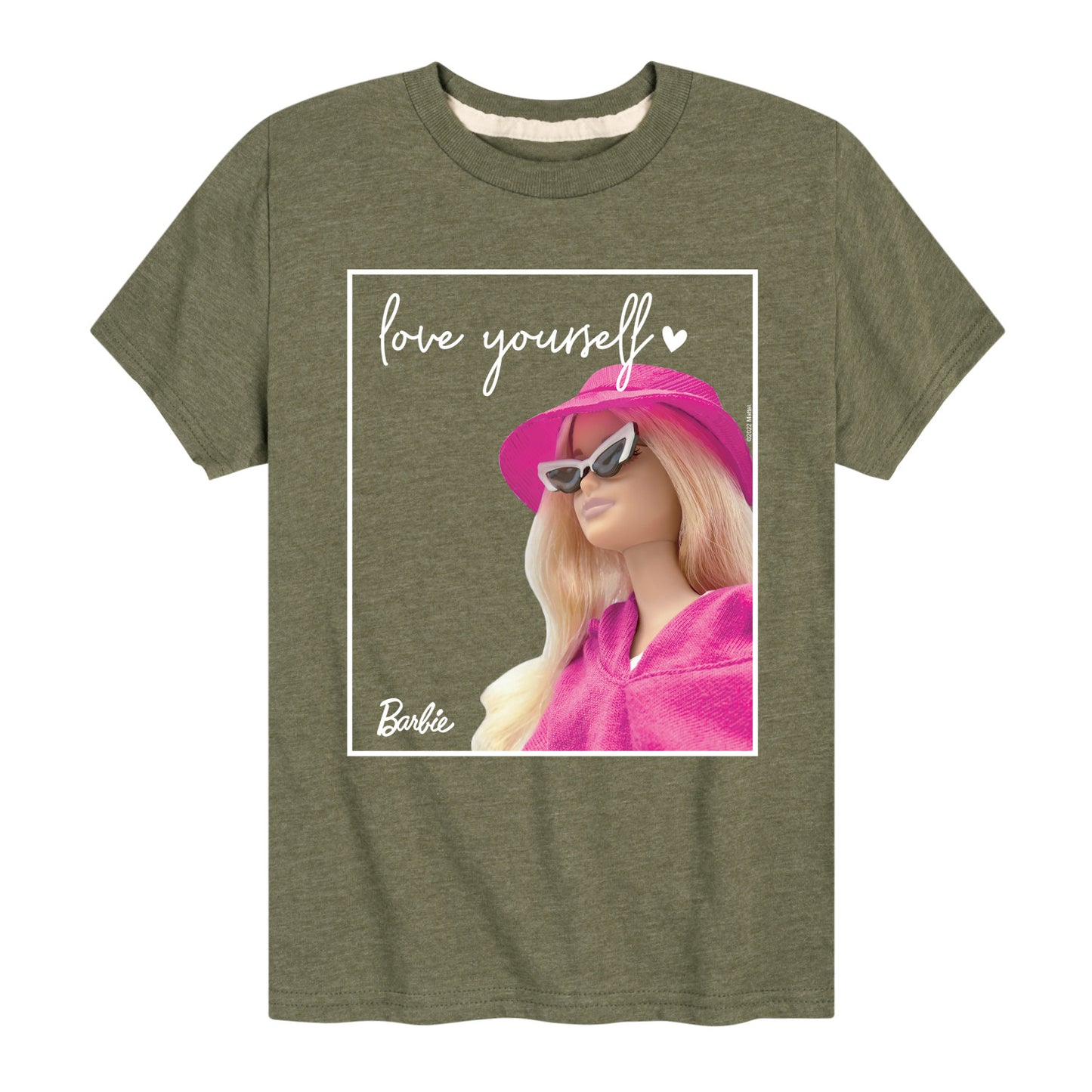 Barbie - Love Yourself - Toddler And Youth Short Sleeve Graphic T-Shirt