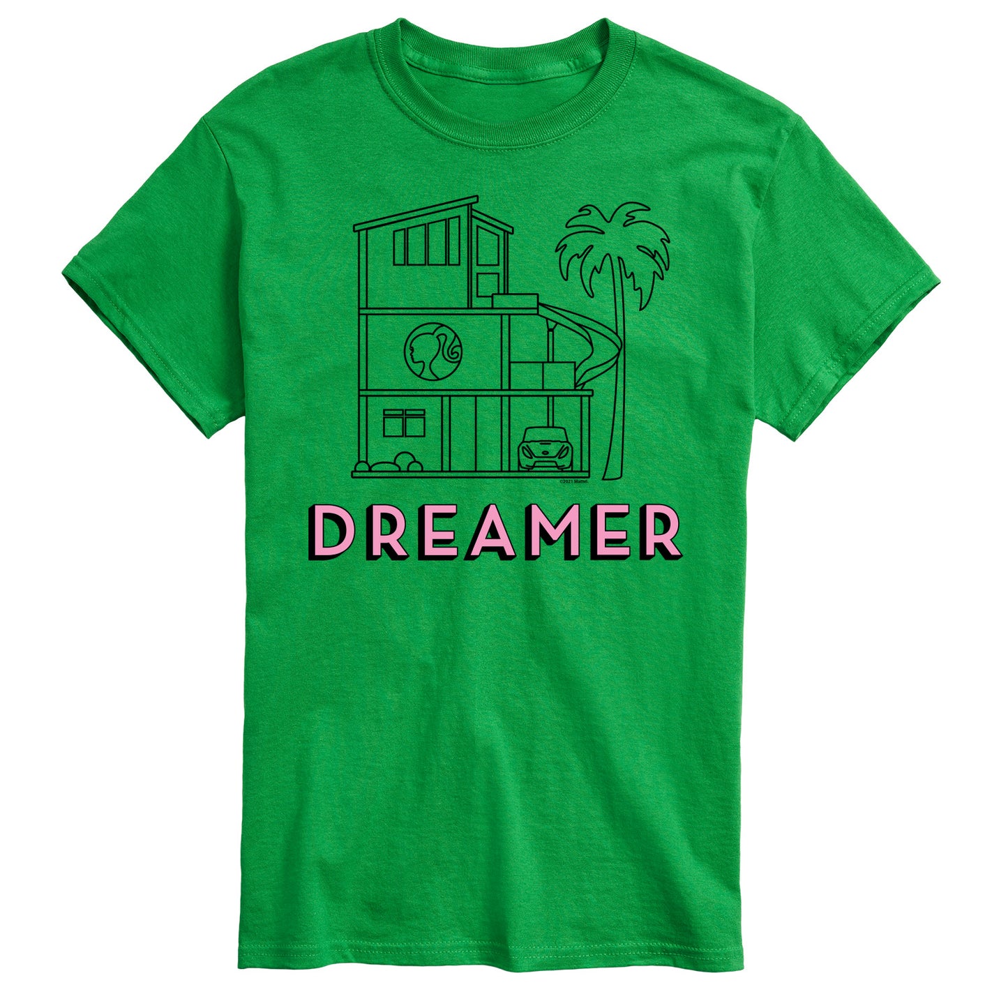 Barbie - Dreamer - Original Dreamhouse Layout - Men's Short Sleeve Graphic T-Shirt