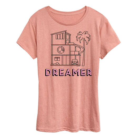 Barbie - Dreamer - Original Dreamhouse Layout - Women's Short Sleeve Graphic T-Shirt