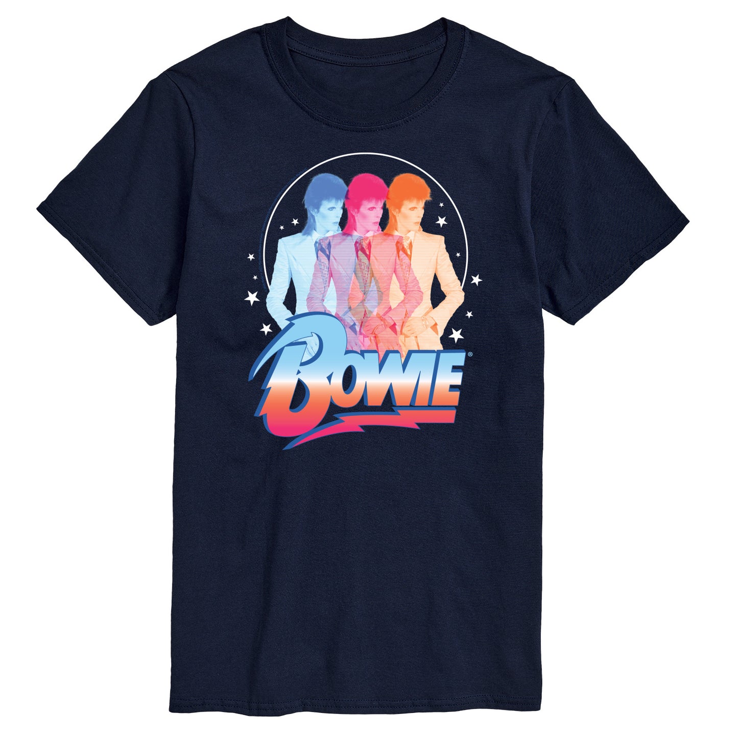 David Bowie - Bowie 3D - Men's Short Sleeve Graphic T-Shirt