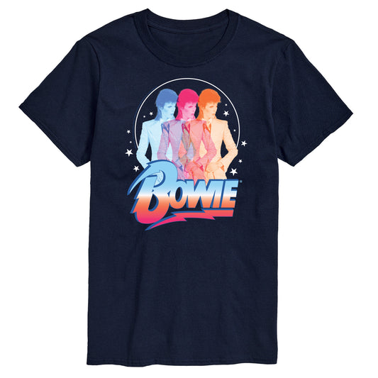 David Bowie - Bowie 3D - Men's Short Sleeve Graphic T-Shirt