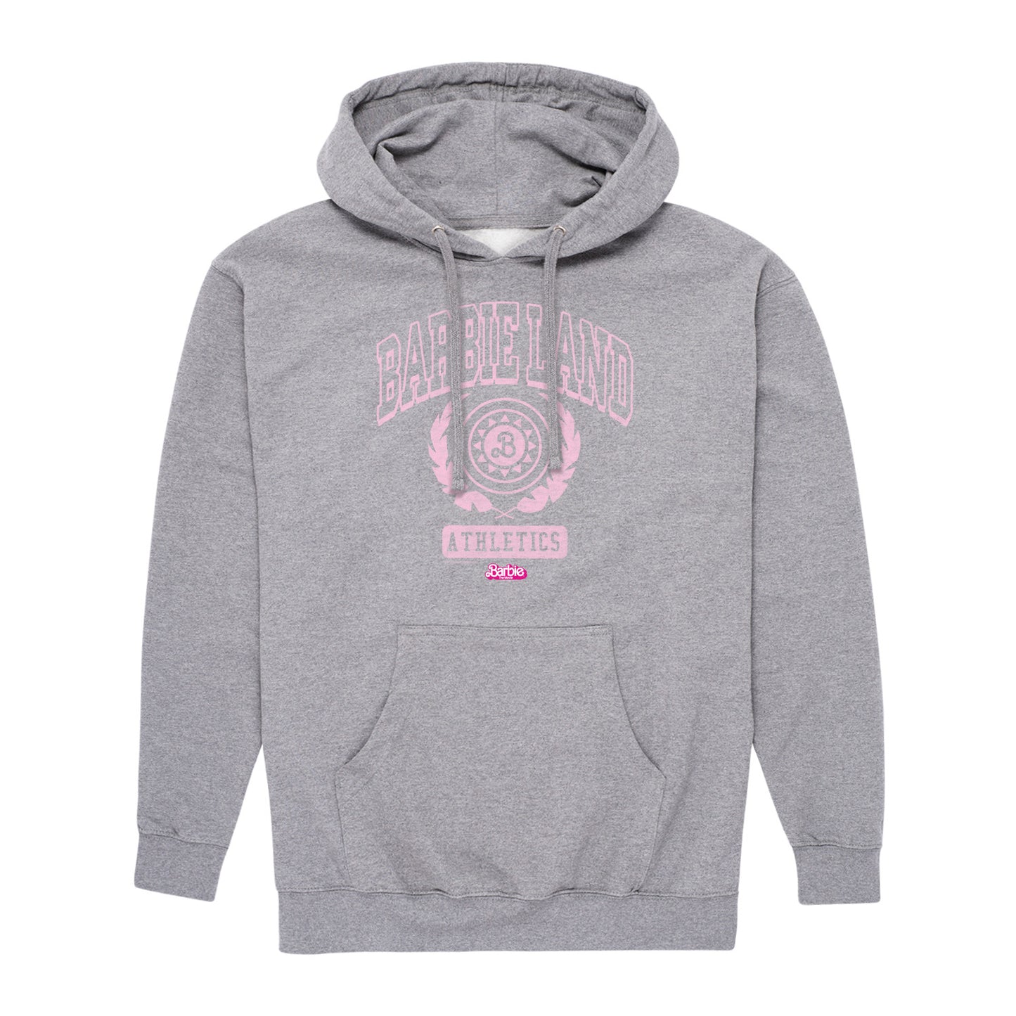 Barbie the Movie - Barbie Land Athletics - Men's Pullover Hooded Fleece Sweatshirt