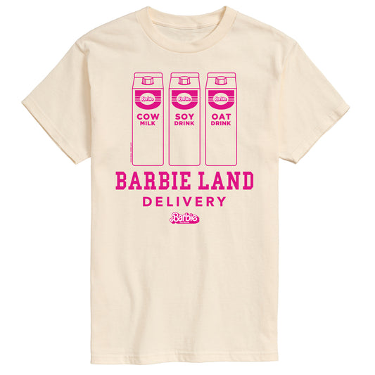 Barbie the Movie - Barbie Land Delivery Milk - Men's Short Sleeve Graphic T-Shirt