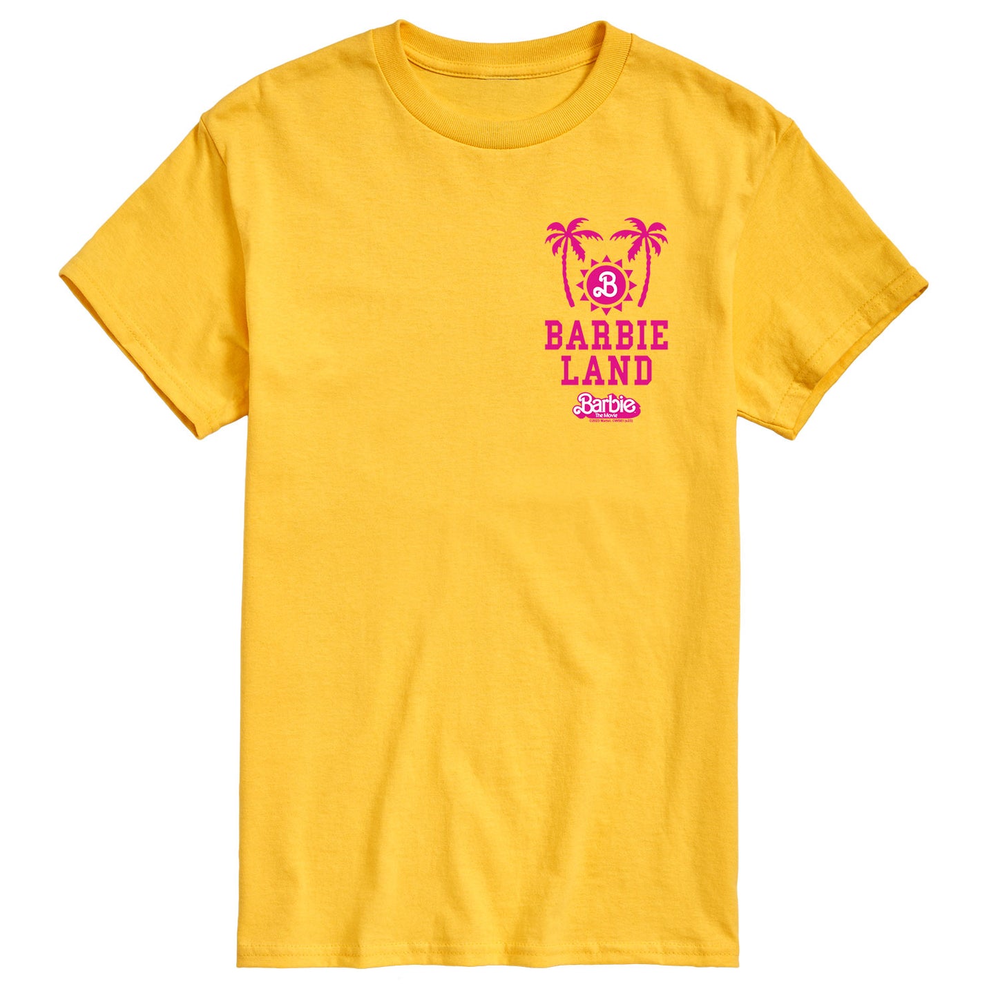 Barbie - Barbie Land Palm Trees & Sun - Men's Short Sleeve Graphic T-Shirt