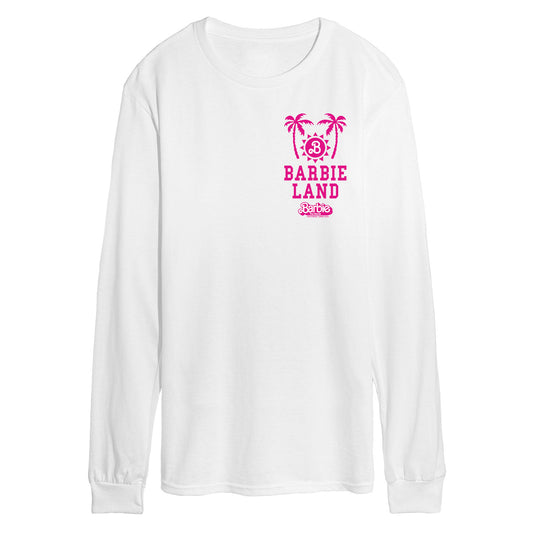 Barbie - Barbie Land Palm Trees & Sun - Men's Long Sleeve T-Shirt