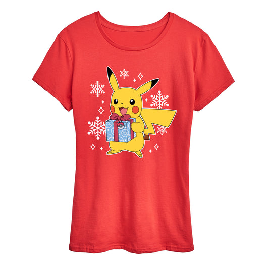 Pokémon - Pika Presents - Women's Short Sleeve Graphic T-Shirt