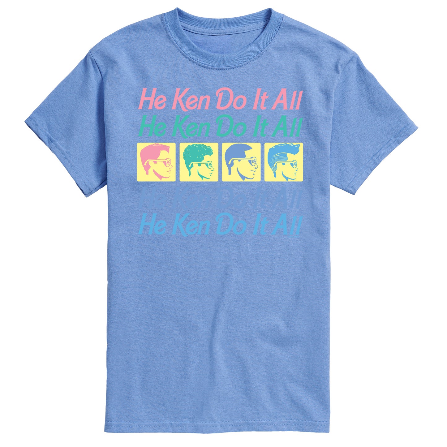 Barbie - He Ken Can Do It All Stacked - Men's Short Sleeve Graphic T-Shirt