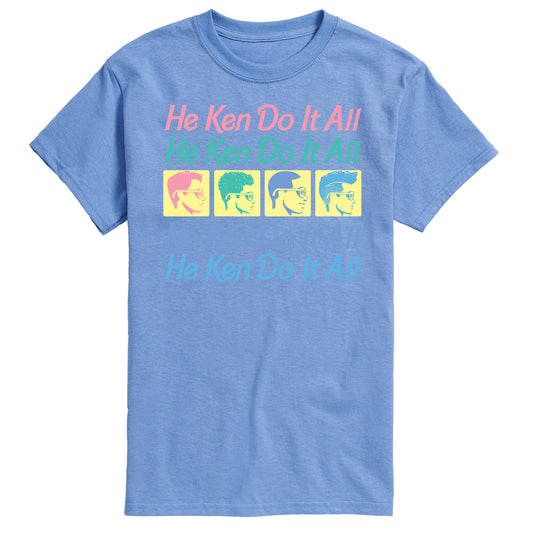 Barbie - He Ken Can Do It All Stacked - Men's Short Sleeve Graphic T-Shirt