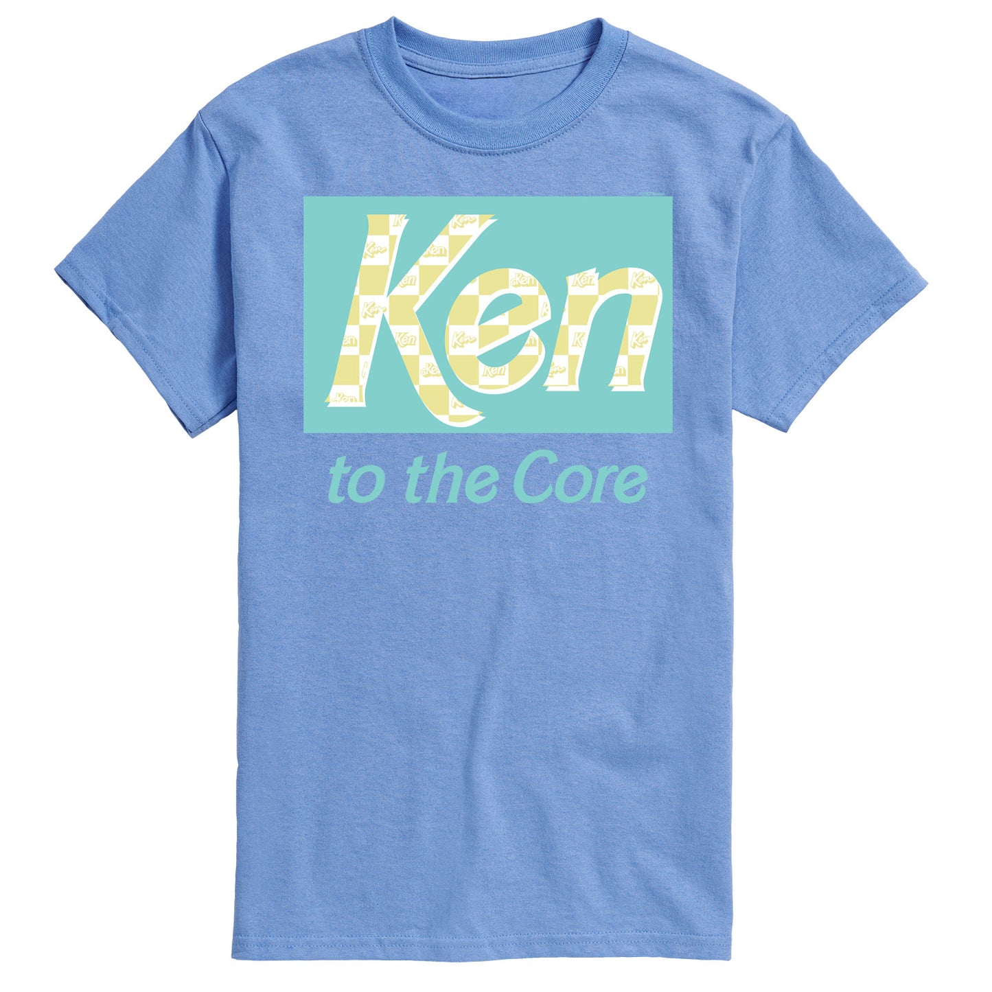 Barbie - Ken to the Core - Checked Style - Men's Short Sleeve Graphic T-Shirt