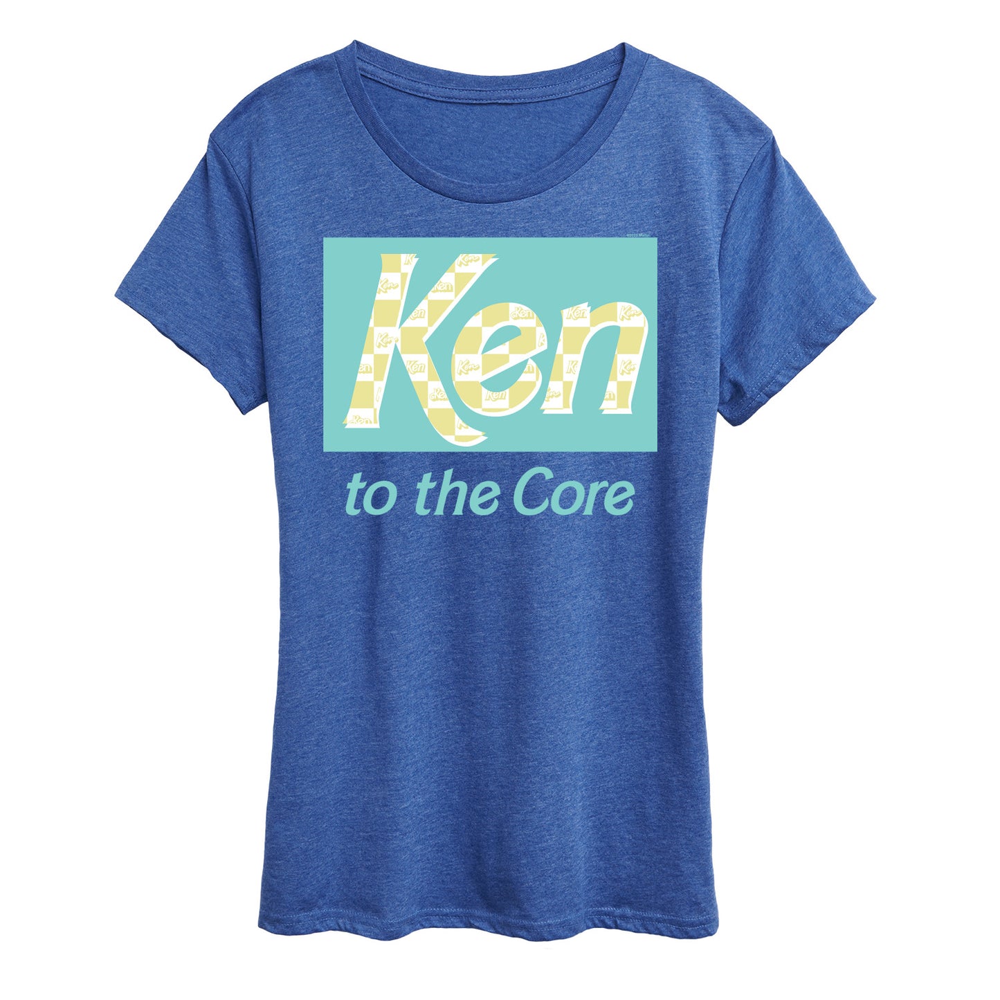 Barbie - Ken to the Core - Checked Style - Women's Short Sleeve Graphic T-Shirt