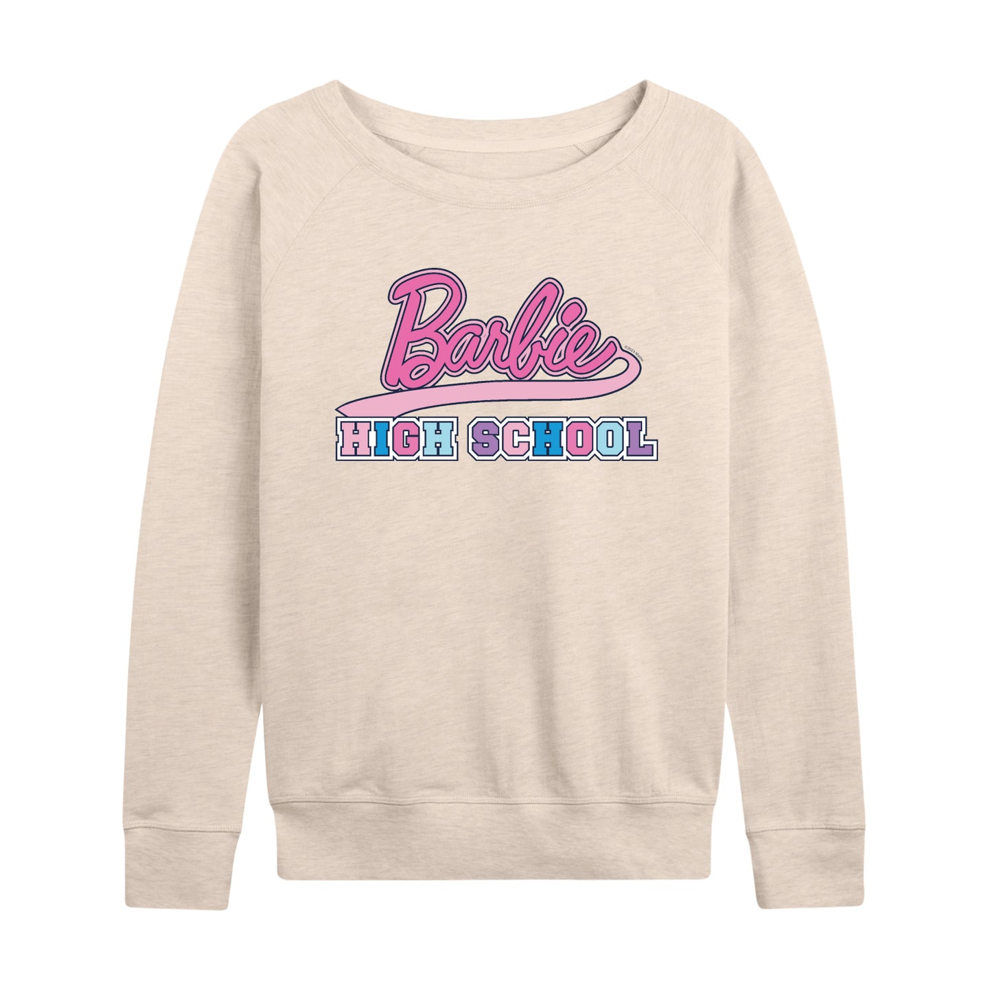 Barbie - High School - Women's Lightweight French Terry Long Sleeve Shirt