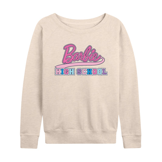 Barbie - High School - Women's Lightweight French Terry Long Sleeve Shirt