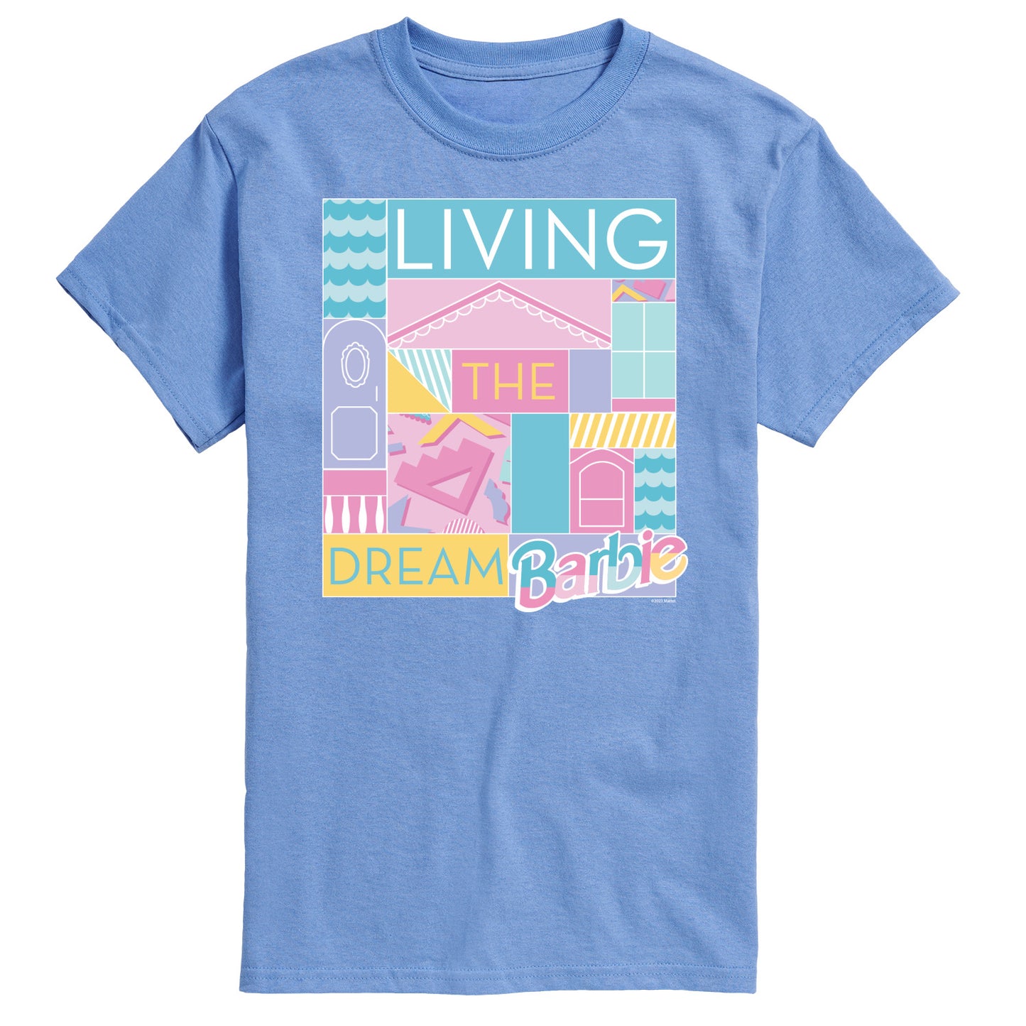 Barbie - Loving & Living the Dream - Men's Short Sleeve Graphic T-Shirt