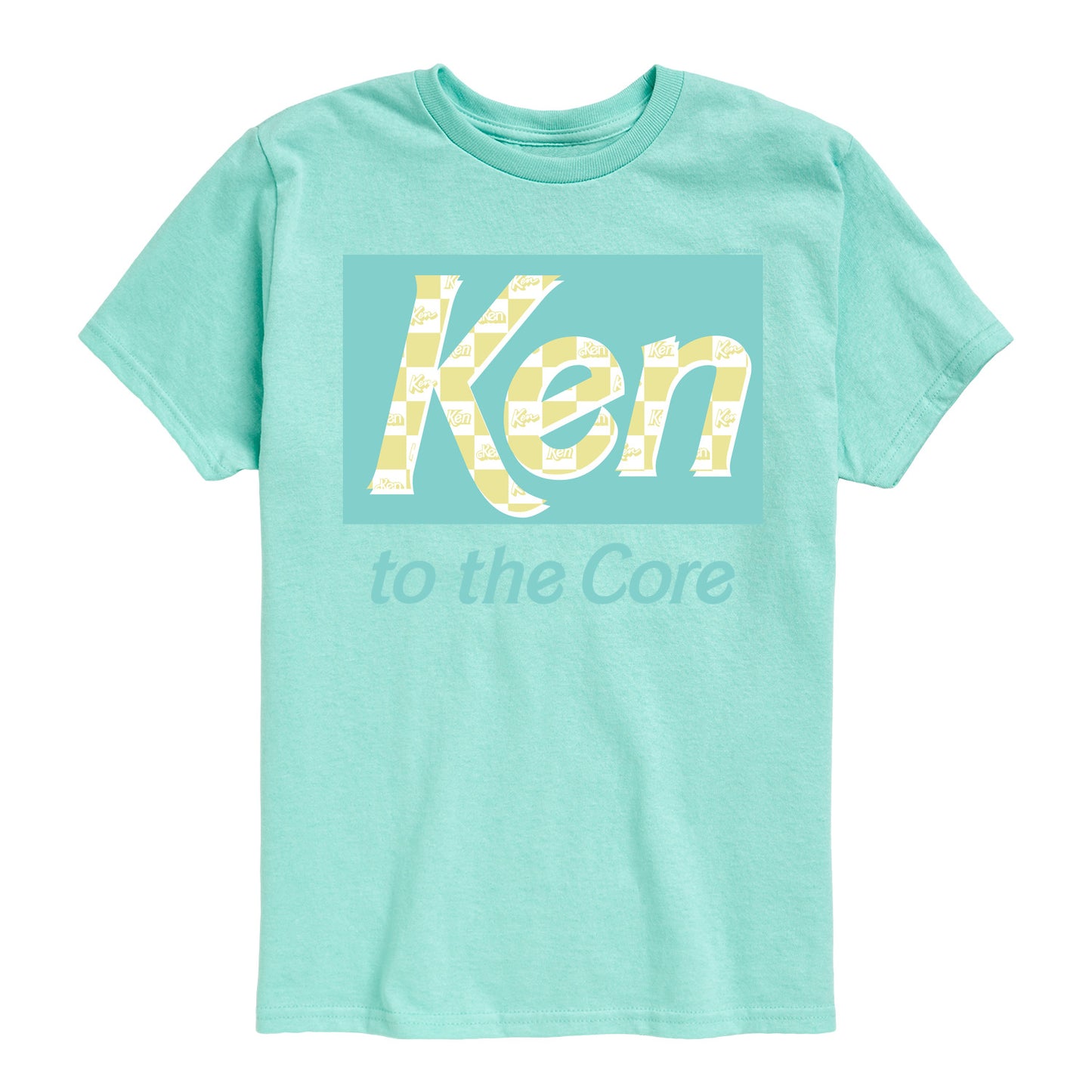 Barbie - Ken to the Core - Checked Style - Toddler & Youth Short Sleeve Graphic T-Shirt