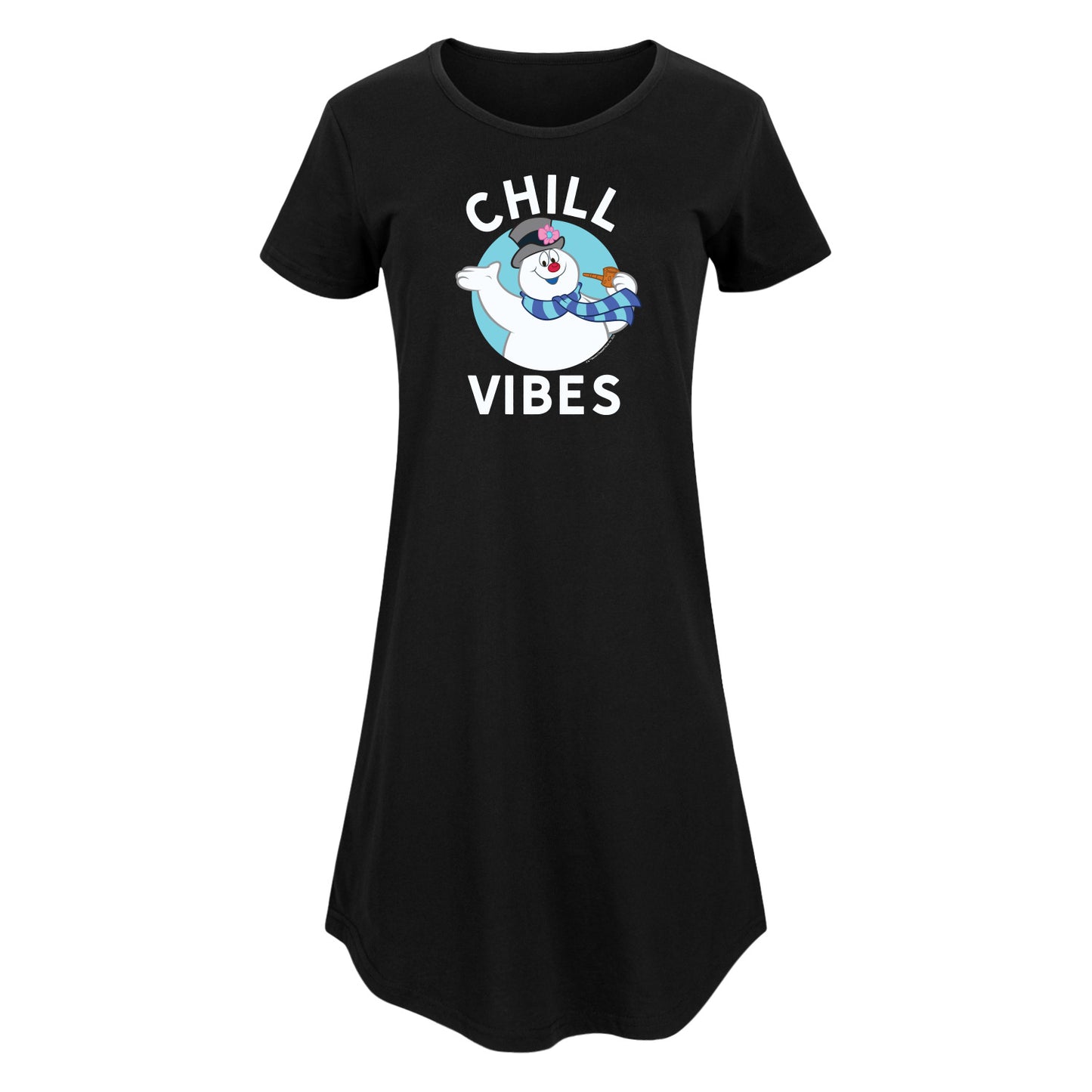 Frosty The Snowman - Christmas - Chill Vibes - Women's Any Way Dress