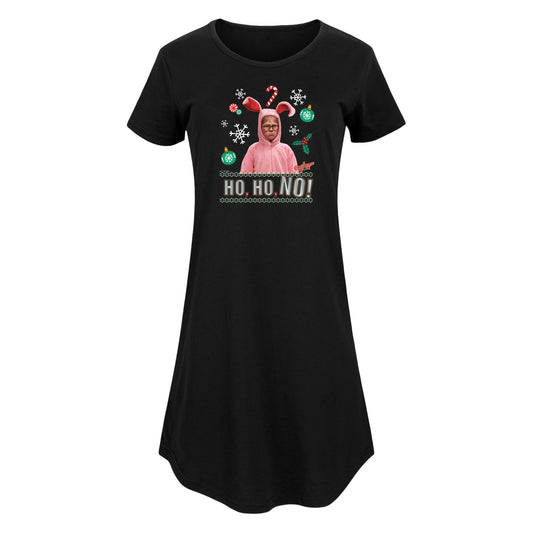 A Christmas Story - Ho Ho No Pink Bunny Suit  - Women's Any Way Dress