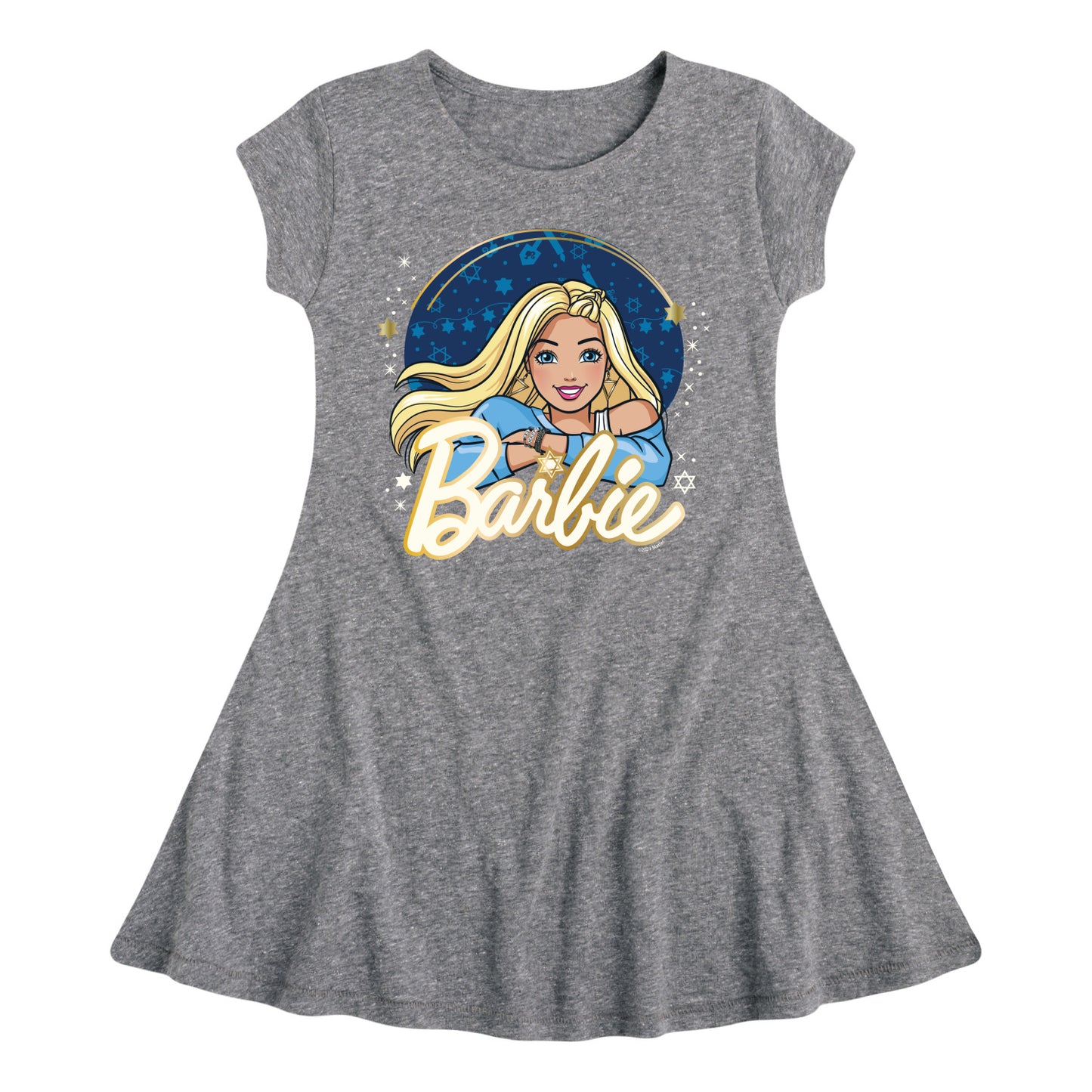 Barbie - Winter Holidays - Toddler & Youth Girls Fit & Flare Dress
