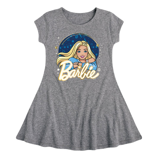 Barbie - Winter Holidays - Toddler & Youth Girls Fit & Flare Dress