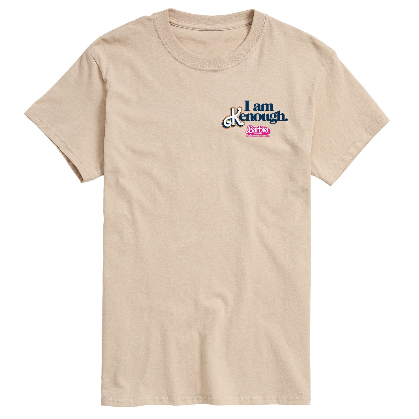 Barbie The Movie - I Am Kenough Left Chest - Men's Short Sleeve Graphic T-Shirt